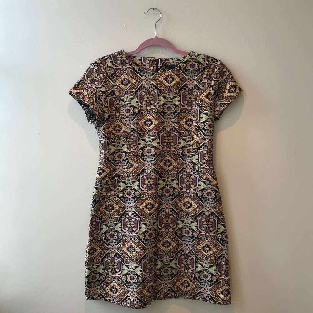 ZARA trafaluc print dress